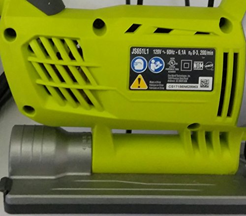 RYOBI JS651L1 6.1 Amp Variable Speed Orbital Jigsaw with Speed Match - image 9