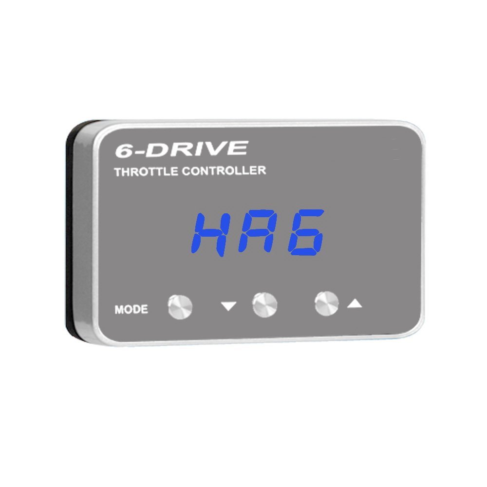 Julio de Rey electrónico de 6 del acelerador controlador para Citroen Berlingo C1 C2 C3 C4 C8 y Peugeot 107, 206, 207, 307, 308 807, superfino luz azul pantalla