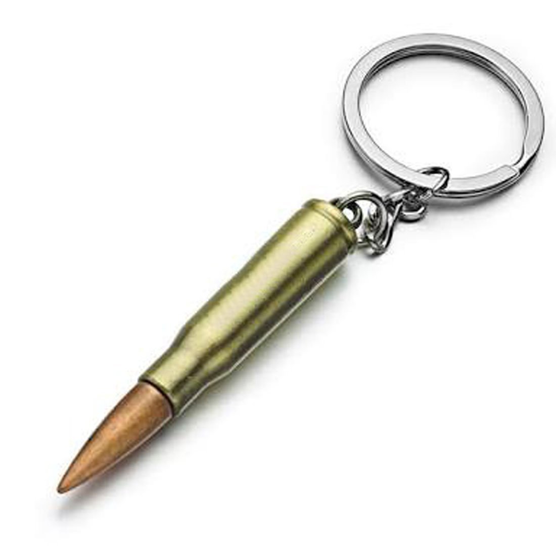 zyzta Gun Bullet Design Metallic keychain, Strong And Durable Key Ring Pack of 1, Multicolor-picture-24