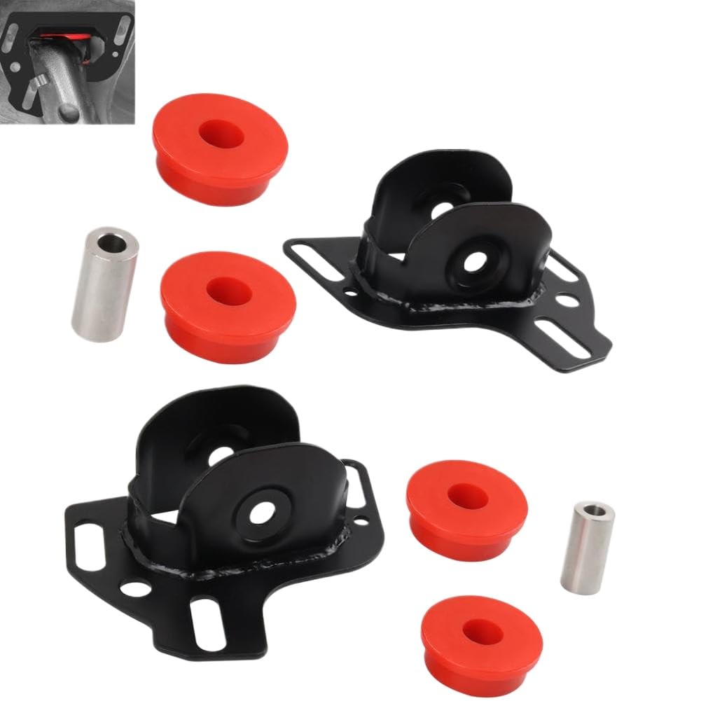 Rear Trailing Arm Bracket with 80A Bushings Compatible with E46 E36 325is 325xi 328Ci 328i