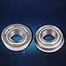 Steel Bearing, Flanged Ball Bearing, 8Mm Inner Diameter 18Mm Flange for Mechanical Equipment 8Mm Shaft/Rod Projects