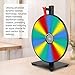 Pionites Prize Wheel 12 Inch 14 Slots Spinner Tabletop or Wall Mount Fortune Spin with Dry Erase Marker and Eraser for Engaging Home Parties, Trade Show, Carnival Events (12'' 14Slots)