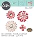 Sizzix 658053 Bigz Die Flower Layers with Heart Petals by Eileen Hull, Multicolor