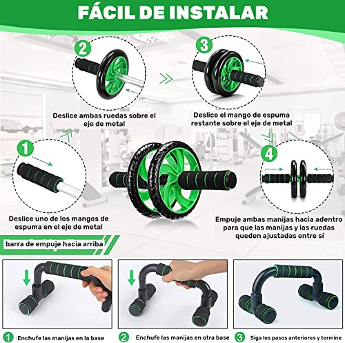 Reviews y listado de Rodillo abdominales los diez mejores. 24 Imagen adicional