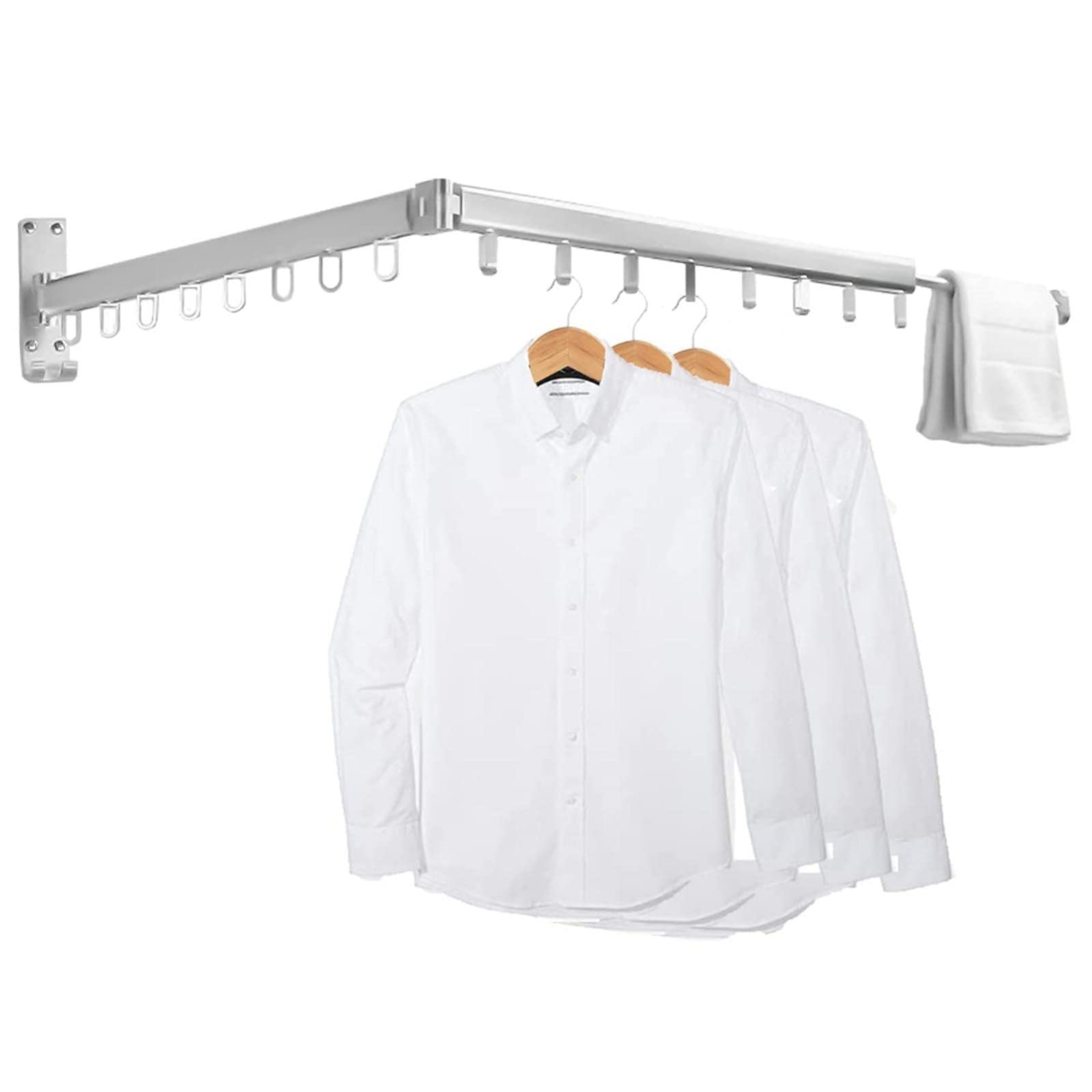 Tringle à rideau de douche extensible pour optimiser les petits dressings