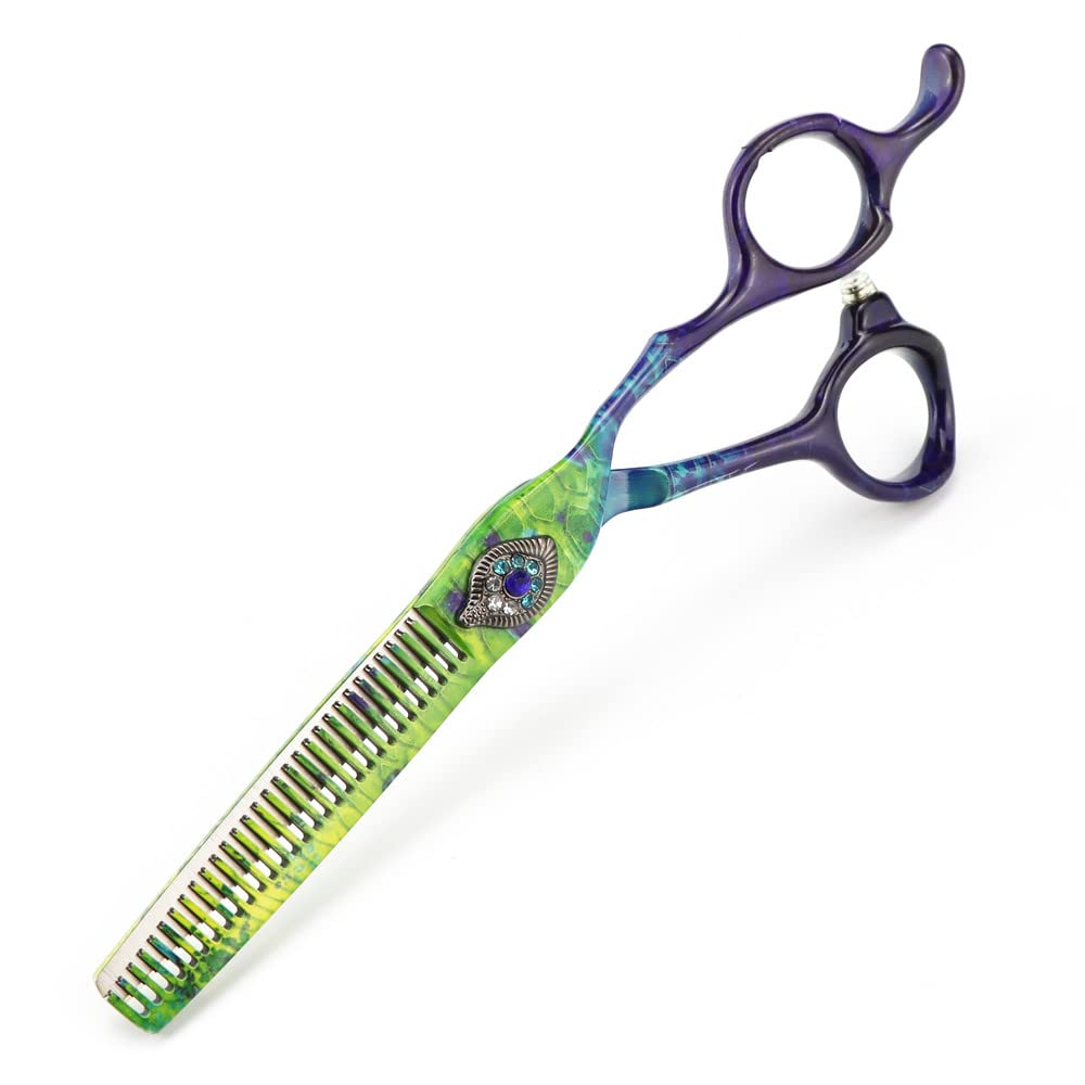 Taglio dei Capelli, Set Professionale per Parrucchieri da 6 Pollici, Set per Parrucchiere in Acciaio 440C, Forbici per Taglio Diradamento, Set per Parrucchiere