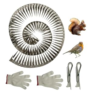 Bizisiangi W004 Vogelspikes Tierabwehr-Set 100 cm