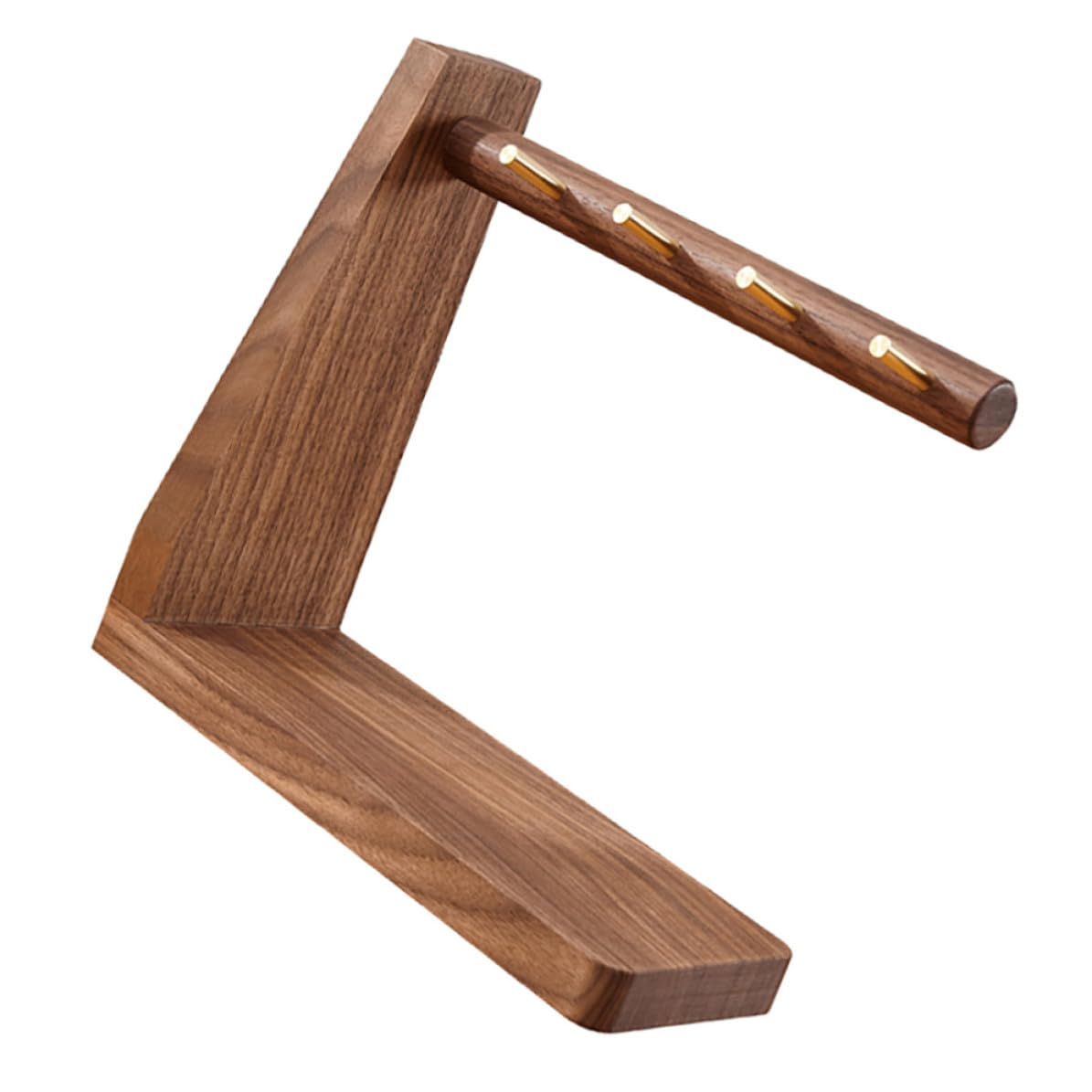 Retro Schlüsselboard Magnetisch aus Walnussholz für Schlüssel und Masken