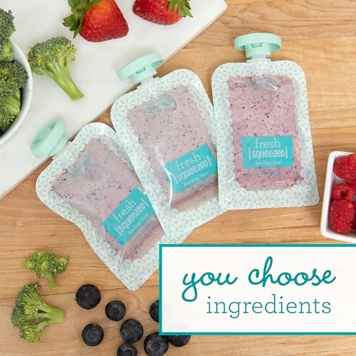 Image of Infantino Squeeze Station, Baby Food Pouch Filler, BPA-Free