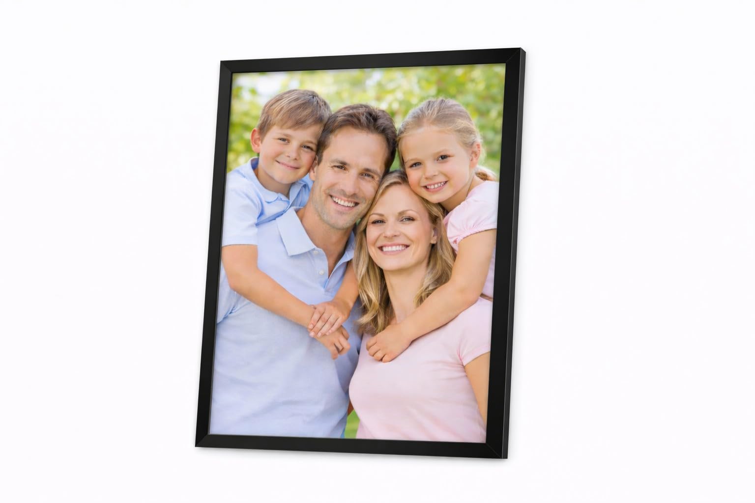 Deflecto Black Pack Of 3 Wall Mounted Picture/Certificate Frames A1 With A 19Mm Profile