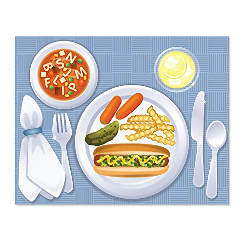Melissa & Doug Sticker Pad - Make-a-Meal, 225+ Food Stickers