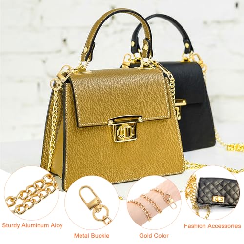 DesertBoy 4 Pieces Gold Bag Chain, Gold Bag Chain Strap 120cm, 100cm, 80cm, 60cm, Handbag Chains - Image 3