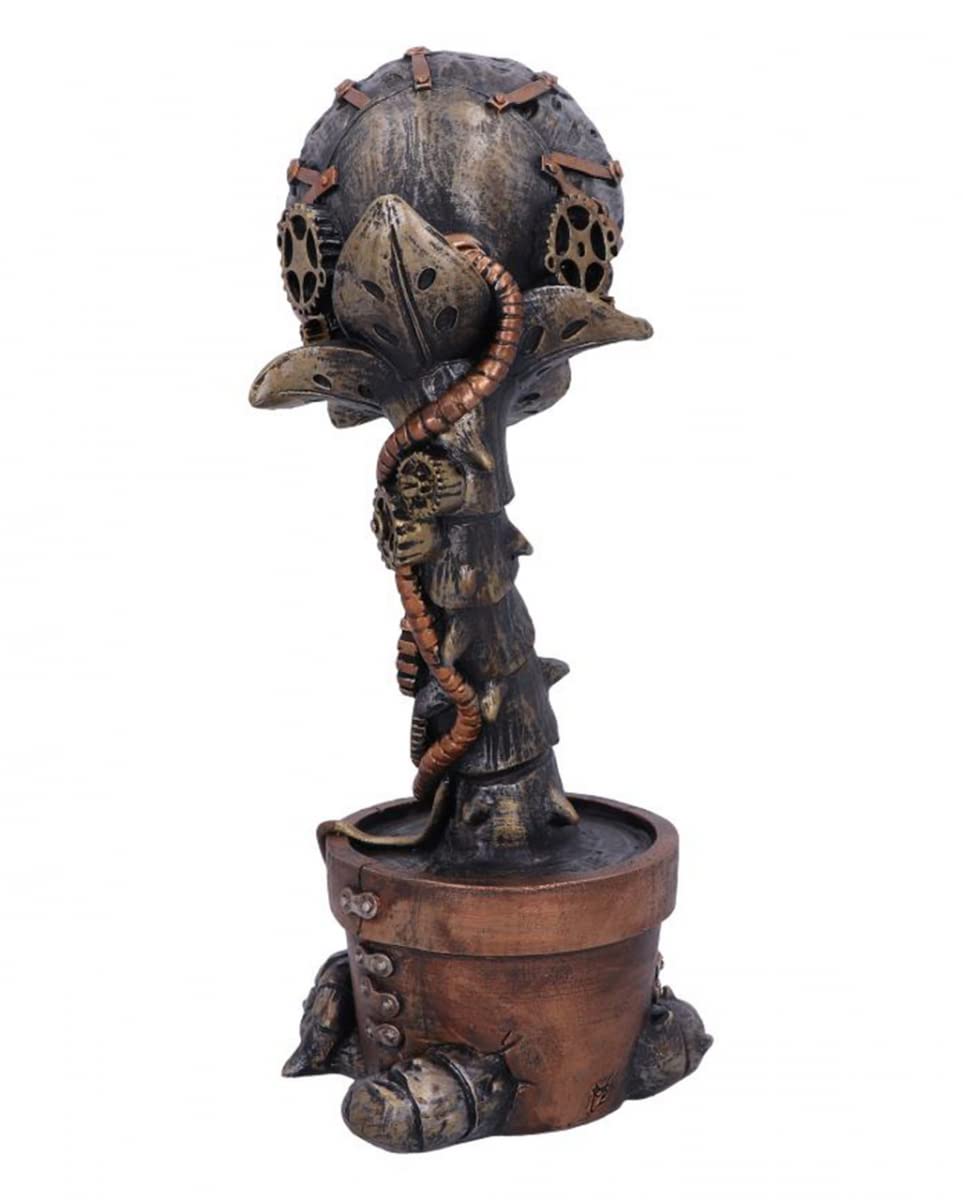 Nemesis Now Cogwork fleischfressende Pflanze im Steampunk Style 24cm