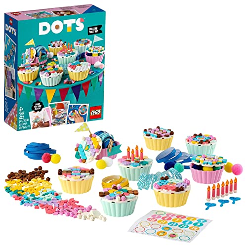 LEGO-41926-DOTS-Creatieve-Feestkit-met-Cupcakes-Knutselpakket-Knutselen-voor-Kinderen-vanaf-6-Jaar-Knutselideeen