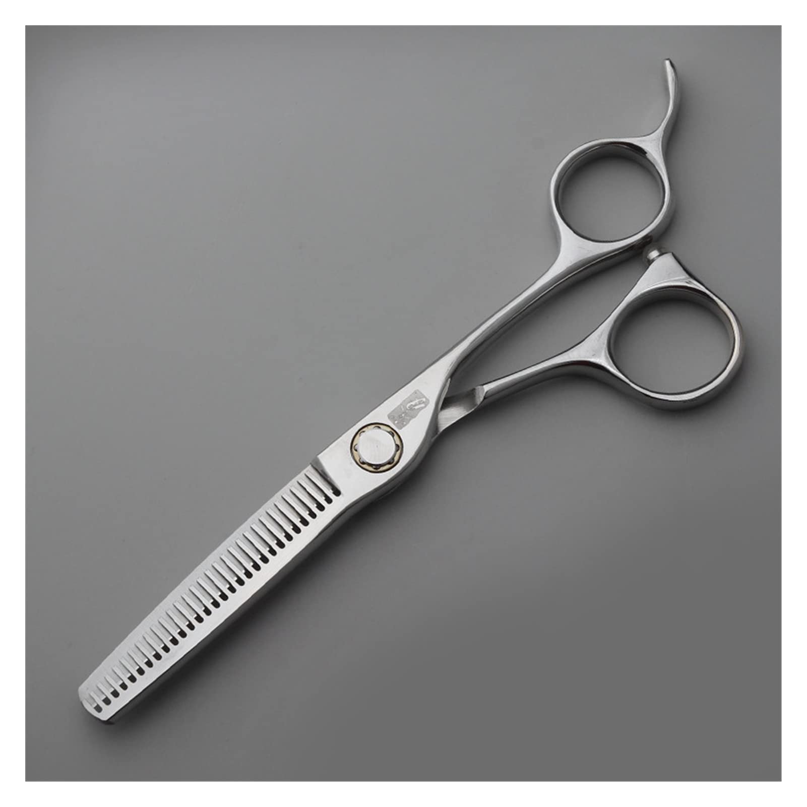 Ciseaux à dents de styliste en acier inoxydable pour coupe de cheveux et frange droite