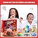 Science Kits for Kids - 70 Experiments Science Kit for Kids Age 6-12 Year Old, STEM Educational Science Toys Gifts for Girls Boys, Chemistry Set, Crystal Growing, Erupting Volcano