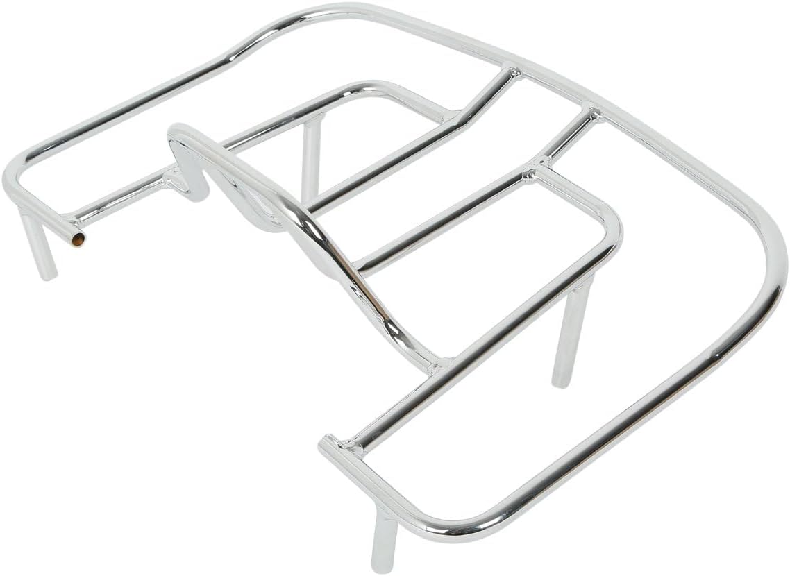 SLMOTO Powersports Motorcycle Luggage Racks for Honda, Trunk Tourbox Luggage Rack Mounting Kit Fit for Honda Gold Wing GL 1800 01-17 Chrome