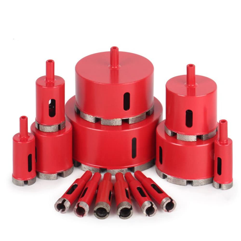 Broca de diamante para abridor de mármol de 6-120mm, 1 pieza para mármol, granito, sierra de orificio para baldosas de vidrio, broca de cerámica para hormigón, broca de amoladora angular, 95mm