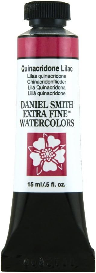 284600236DANIEL Smith Extra Fine Watercolor 15ml Paint Tube, Quinacridone Lilac