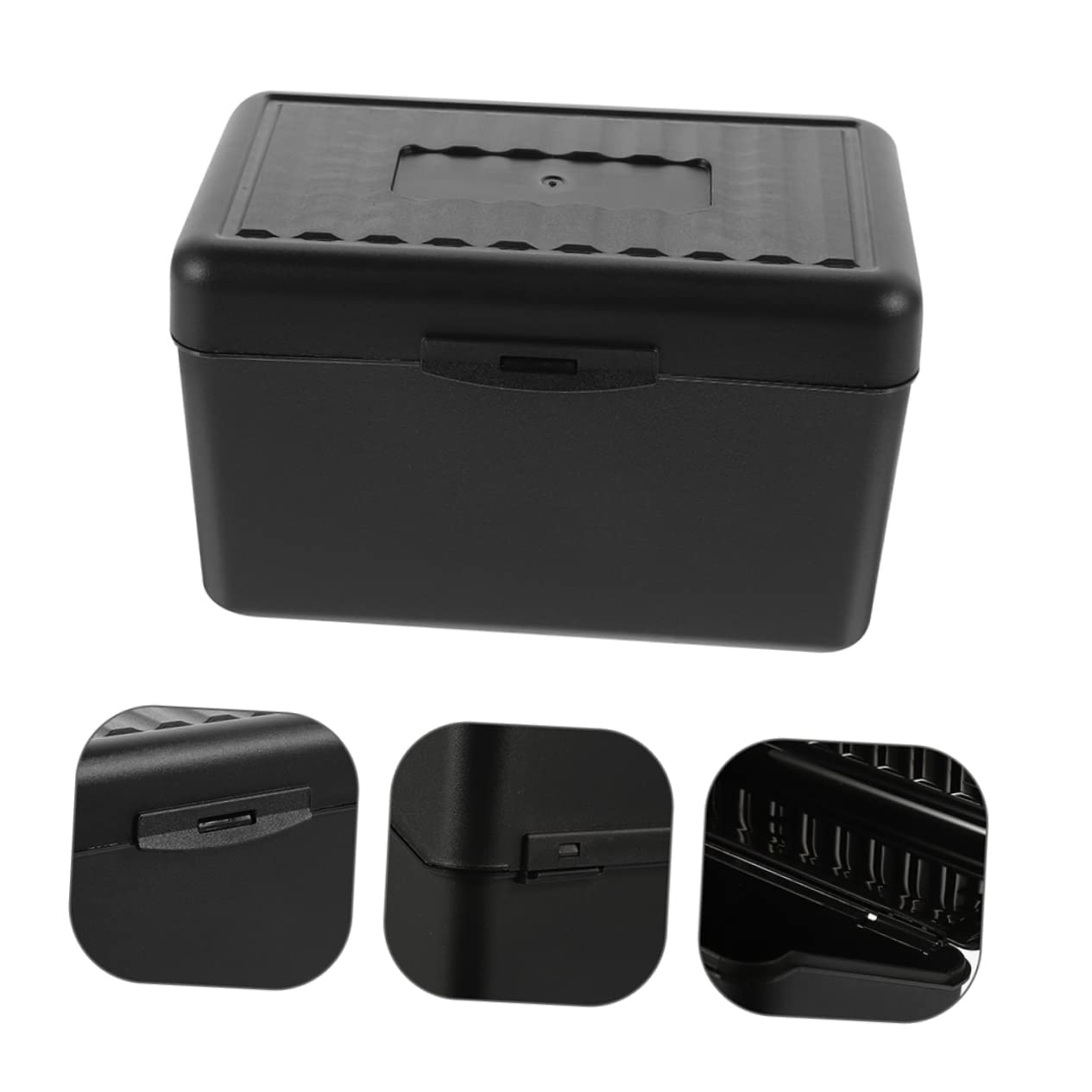 Lurrose 6stücke Tragbare Kartenbox Für Visitenkarten Und Spielkarten Organizer Zur Aufbewahrung Von Karten Für Büro Reisen Und Einzelhandel Elegantem
