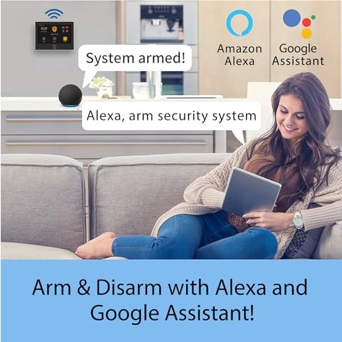 OSI Alarm System Gen 2 (4G), 11pc, DIY, Motion & Entry Sensors, Wireless Siren, Remotes, App & Alexa Compatible Self Monitor(No Monthly Fees) or 24/7 Pro Monitoring — view 6