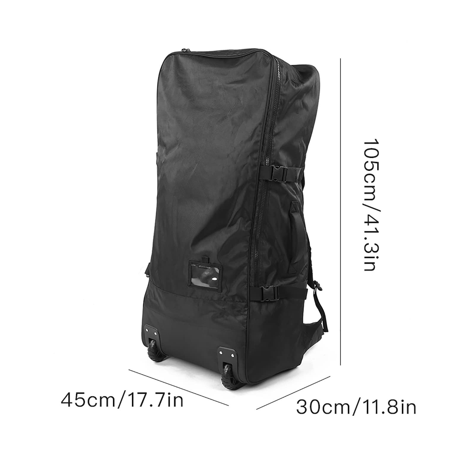 Sac de Rangement pour Planche de Surf 140 L, Sac de Transport étanche pour Kayak avec roulettes, Sac de Transport réglable pour Patins à roulettes, matériau en Polyester du
