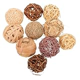 Pièce maîtresse de table idéale : cet ensemble de boules décoratives tissées à la main orne vos bols et embellit votre table. elles sublimeront vos repas