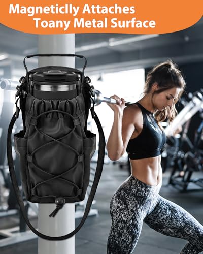 Magnetic Gym Bag for Men and Women-Magnetic Water Bottle Holder for Gym, Small Gym Bag, Gym Gifts for Women and Men2