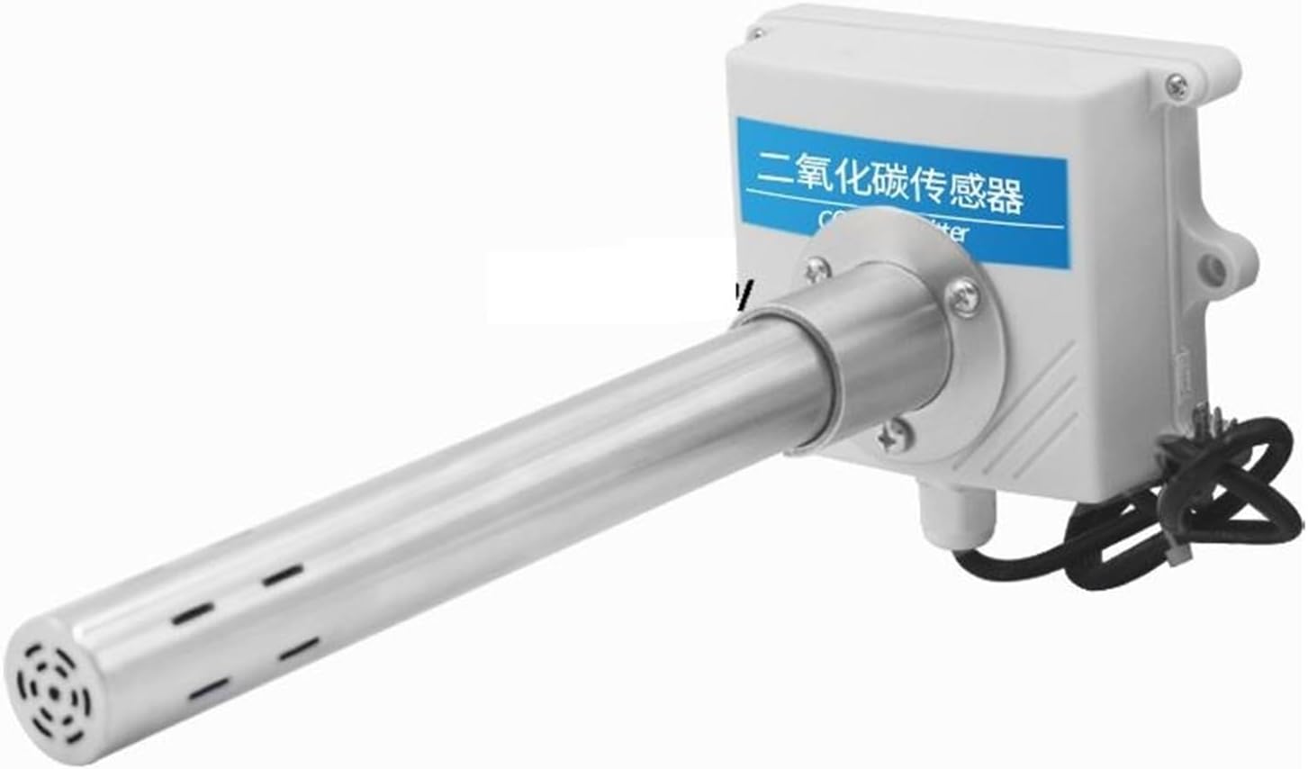 Carbon Dioxide Sensor Pipeline Type High Precision CO2 Transmitter CO2 sensor Duct Type Carbon Dioxide Detection Sensor(0-10V 0-5000PPM)