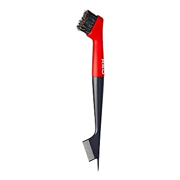 RED by Kiss Angled Premium 100% Boar Bristles Edge Pro