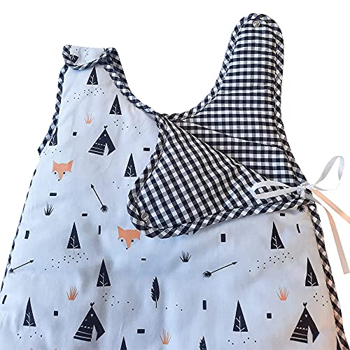 Biramar Baby Saco De Dormir Fox Preto Preto