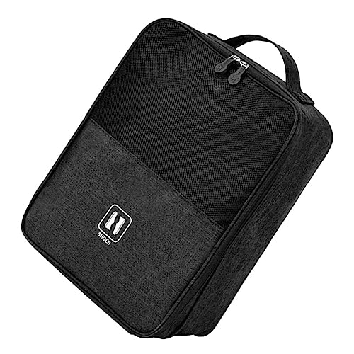 BESPORTBLE Bolsa de Zapato organizadores de Zapatos Bolsas Organizador de Zapatos Zapato de Tela Bolsa de Almacenamiento de Zapatos Bolsa de Almacenamiento de Botas Black