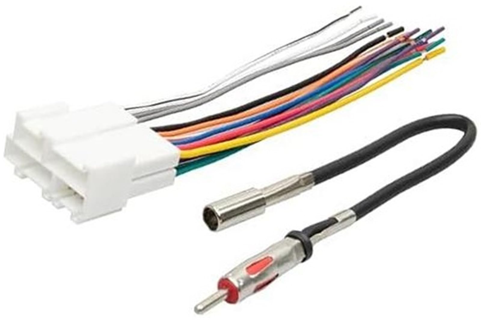 Zestaw przewodów radia z wtyczką adaptera antenowego, do modeli 1989-2002, do Chevroleta, do GMC, do Buicka, do Cadillaca, zestaw złączy montażowych radia Kabel adaptera radia samochodowego