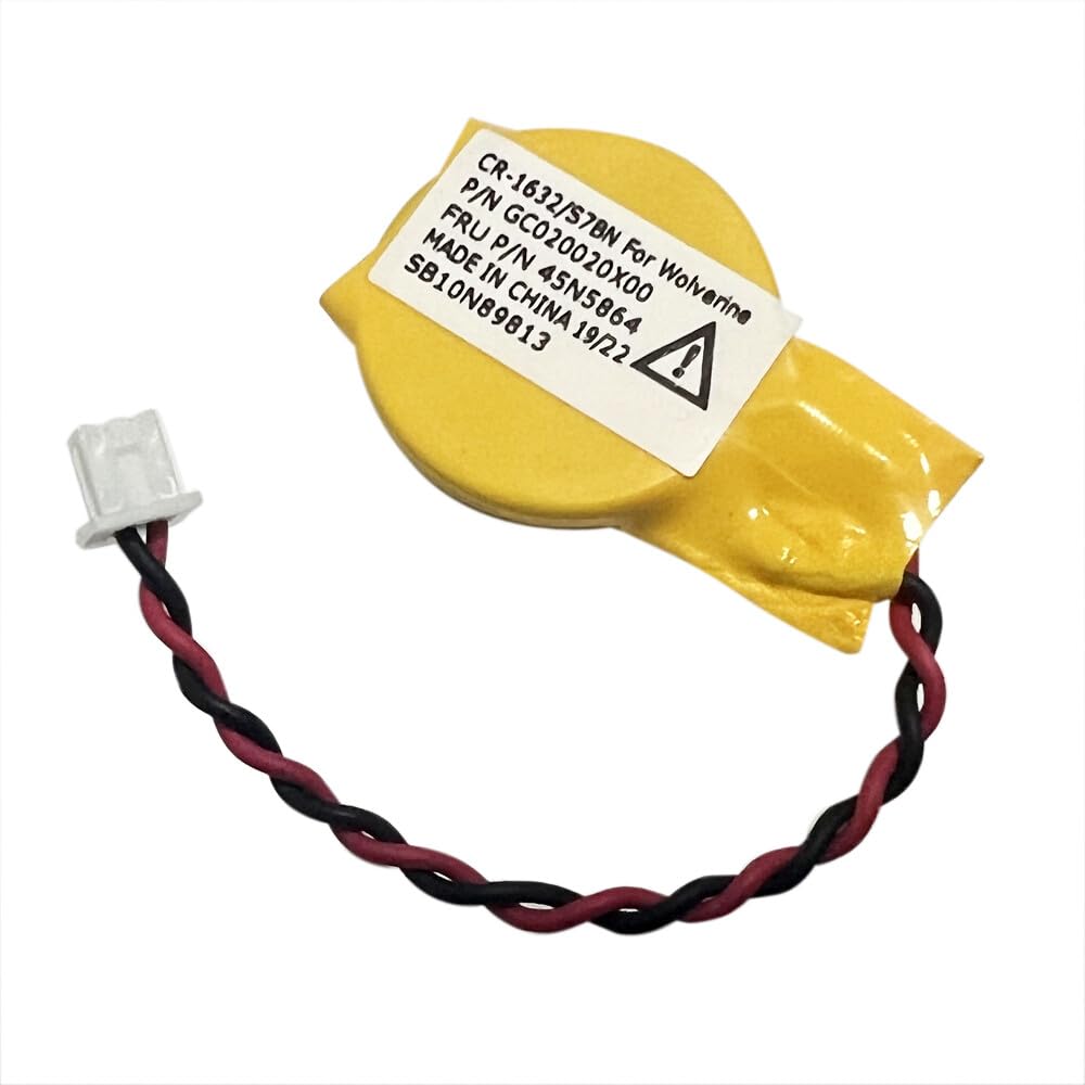 Batteria CMOS Ricambio per Lenovo ThinkPad T470 20HD 20HE 20JM 20JN, ThinkPad T480 20L5 20L6 CMOS Battery