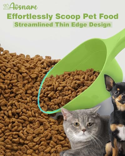 3PCS Dog Food Scoop, 1 Cup Plastic Pet Food Scoop with Measuring Lines 1/2 Cup and 1 Cup for Dogs, Cats, Birds and Rabbits (1 Green and 2 Black) 3PCS Dog Food Scoop, 1 Cup Plastic Pet Food Scoop with Measuring Lines 1/2 Cup and 1 Cup for Dogs, Cats, Birds and Rabbits (1 Green and 2 Black)