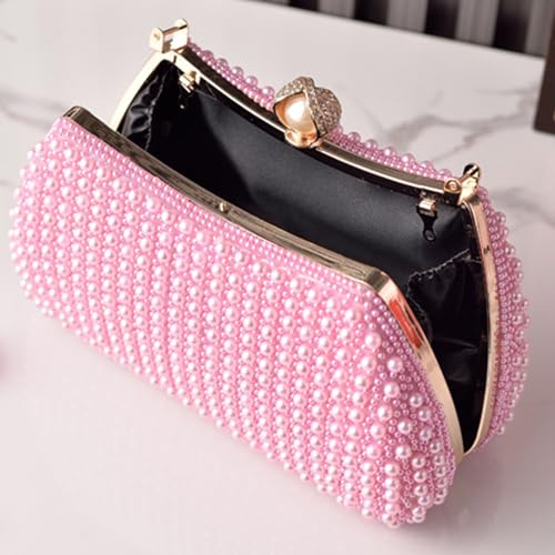 Sac de soirée antichoc avec perles et chaîne pour vos fêtes - 3