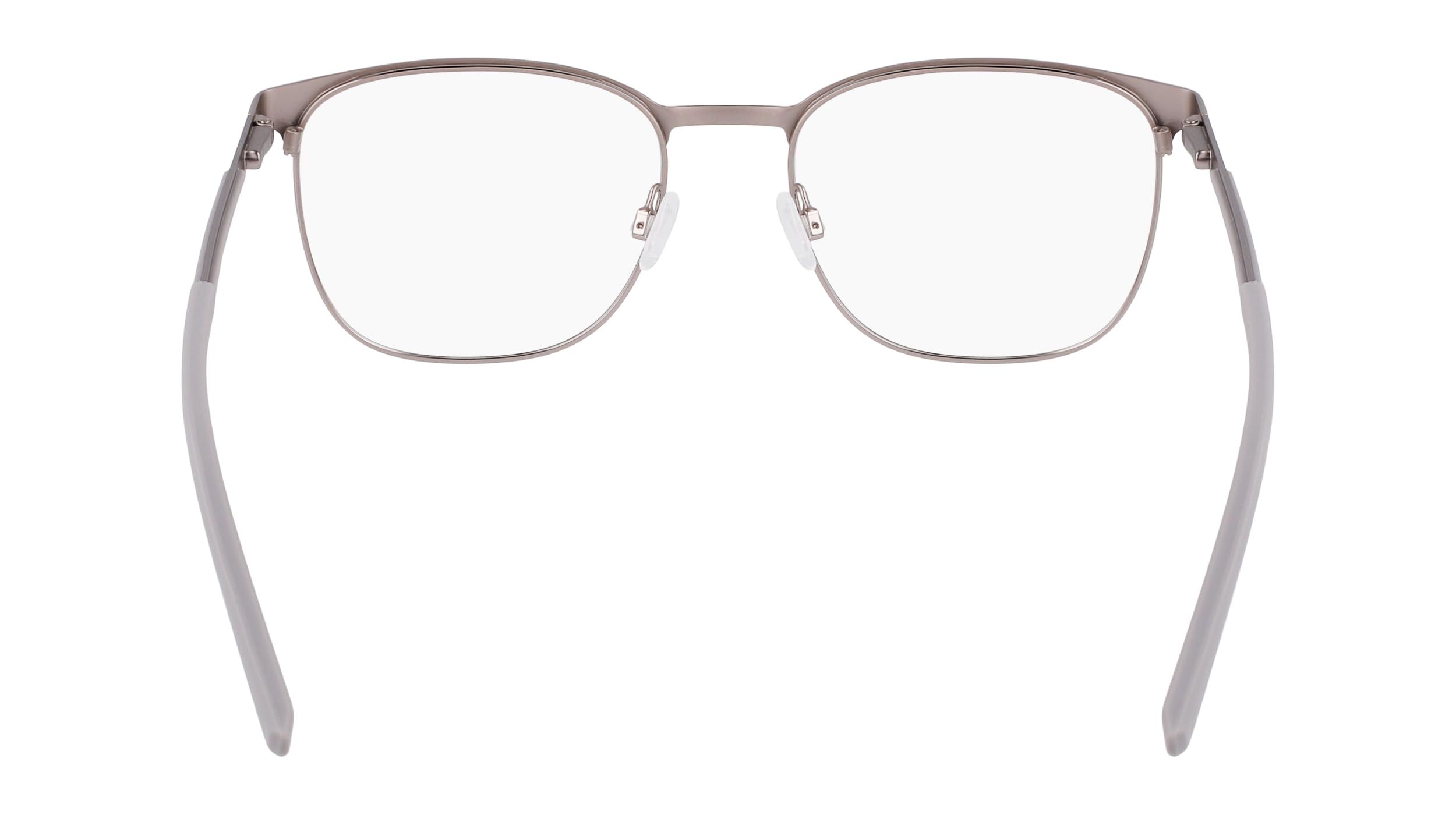 NAUTICA Brille mit Sehstärke für Herren optional mit Sonnenbrillentönung oder Blaulichtfilter, Rund, gefertigt aus Metall, Modell: N7343 (inklusive Brillenetui)