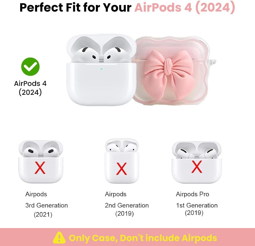 حافظة حماية لسماعات ايربودز 4 من زوربيس®، حافظة شحن سيليكون لس... - view 3