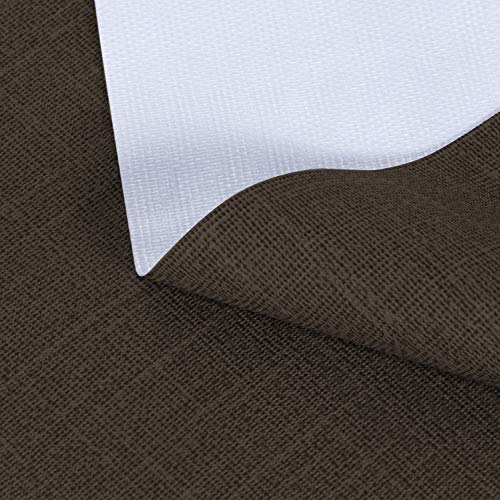 Image of sancua 100% Waterproof Rectangle PVC Tablecloth - 54 x 78 Inch - Oil Proof Spill Proof Vinyl Table Cloth, Wipe Clean Table Cover for Dining Tables, Buffet Parties and Camping, Coffee