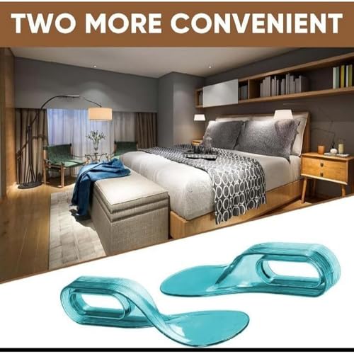 Image of Plastic Mattress Lifter and Bed Sheet Tucker Tool, Multicolor, Wedge Shape, 28x6 cm, 300 g