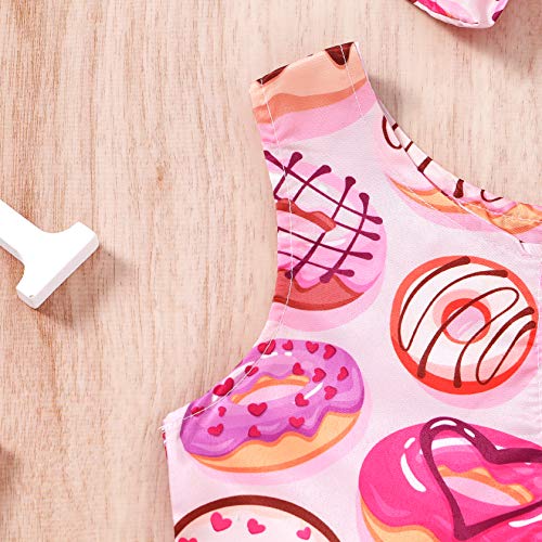 YOUNGER TREE Toddler Dresses Lemon Baby Girls Pineapple Fruit Dress Outfit Summer Girl Dress Spring Sundress4