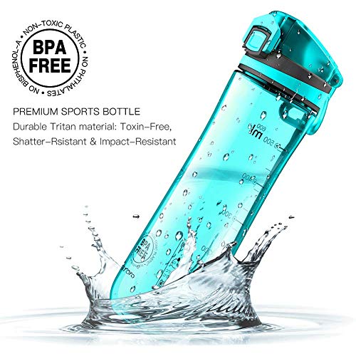 Diller Prova di perdite Slim Water Bottle, BPA