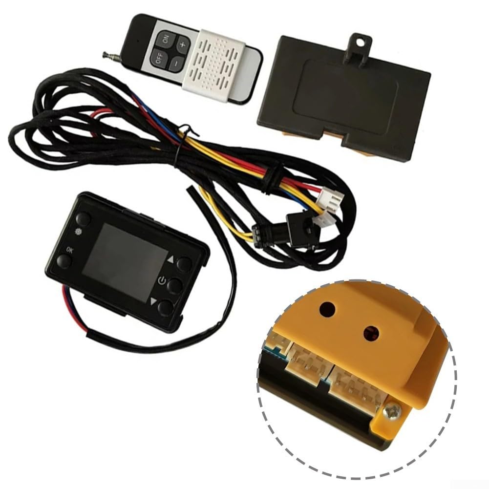 12 V 24 V 5 KW Luftheizung Dieselheizung mit LCD-Display und Fernbedienung geeignet für Fahrzeug- und Werkstattheizungen (12 V)