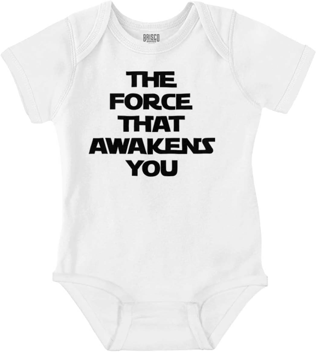 Brisco Brands The That Awakens You Dark Galaxy Baby Romper Boys or Girls