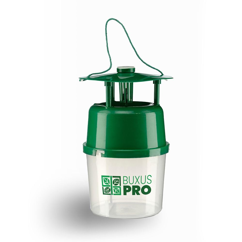BuxTrap – Refillable Box Tree Moth Trap with 4 Pheromone Lures – Effective Protection for Buxus Plants & Gardens-image-8