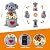 OTAVILEM Solar Garden Decor Dog Statue,Outdoor Dog Figurines with Bucket for Patio, Balcony, Backyard,Lawn Ornaments and Yard Decorations - Unique Gifts for Women, Mom,Grandma