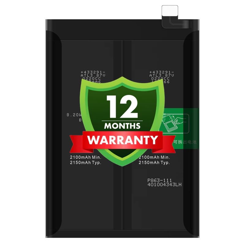 Image of Original BLP863 Battery Compatible for Oppo Reno 6 5G | K9 - (4300mAh) - 1 Year Warranty DF7