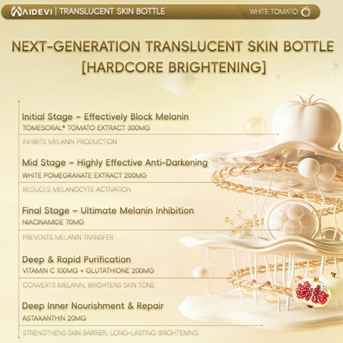 AIDEVI Glutathione Skin Whitening Supplement