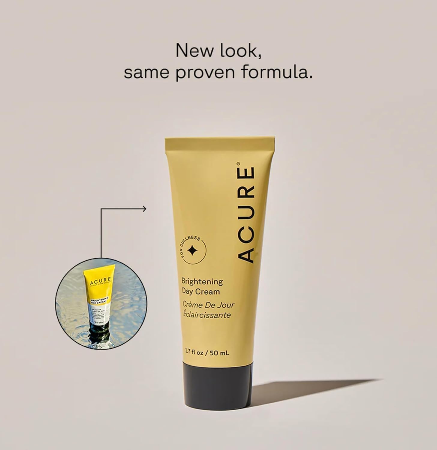 Acure Brightening Day & Night Cream Set - 1.7 fl oz (2 Pack)