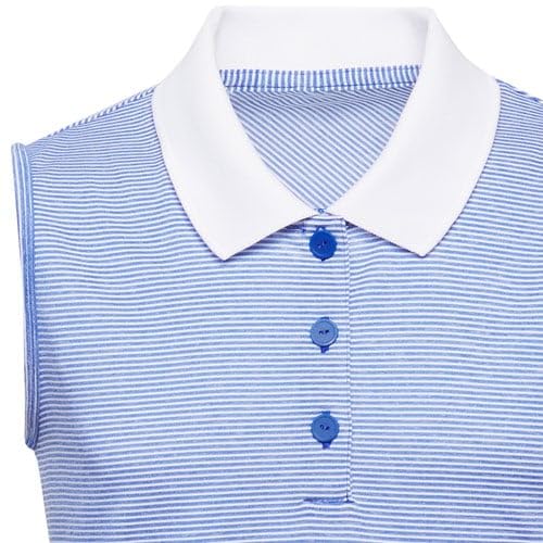 Image of adidas Girls' Sleeveless Golf Polo Shirt